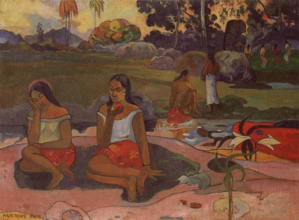 Paul Gauguin The Miraculous Source oil painting image
